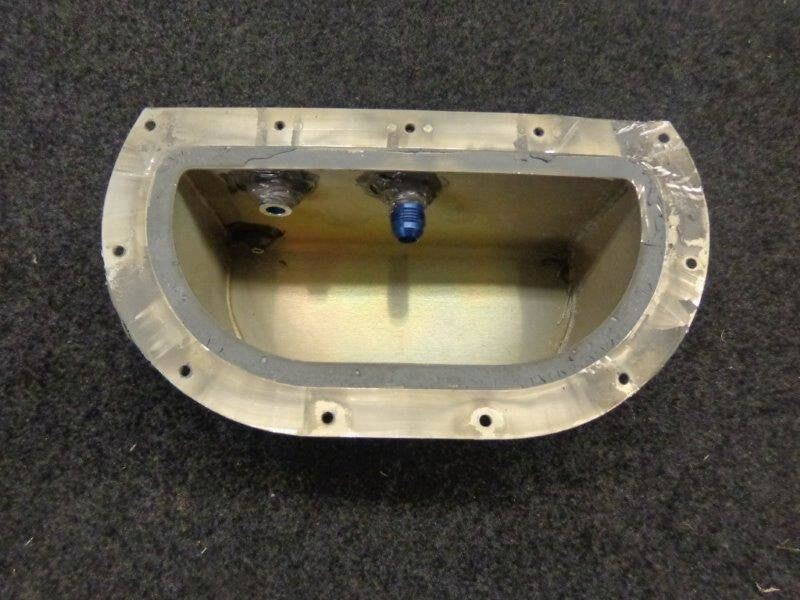 10018-002 Cirrus SR20 Collector Tank RH Weldment BAS Part Sales | Airplane Parts
