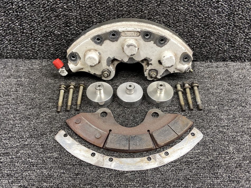 30-145 Cleveland Brake Caliper Cylinder Housing with Pistons & Plate