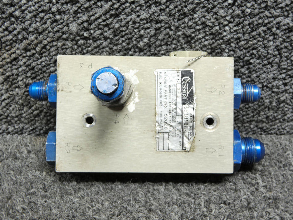 52020 (Alt: 9910188-1) Sterer Hydraulic Manifold Assy