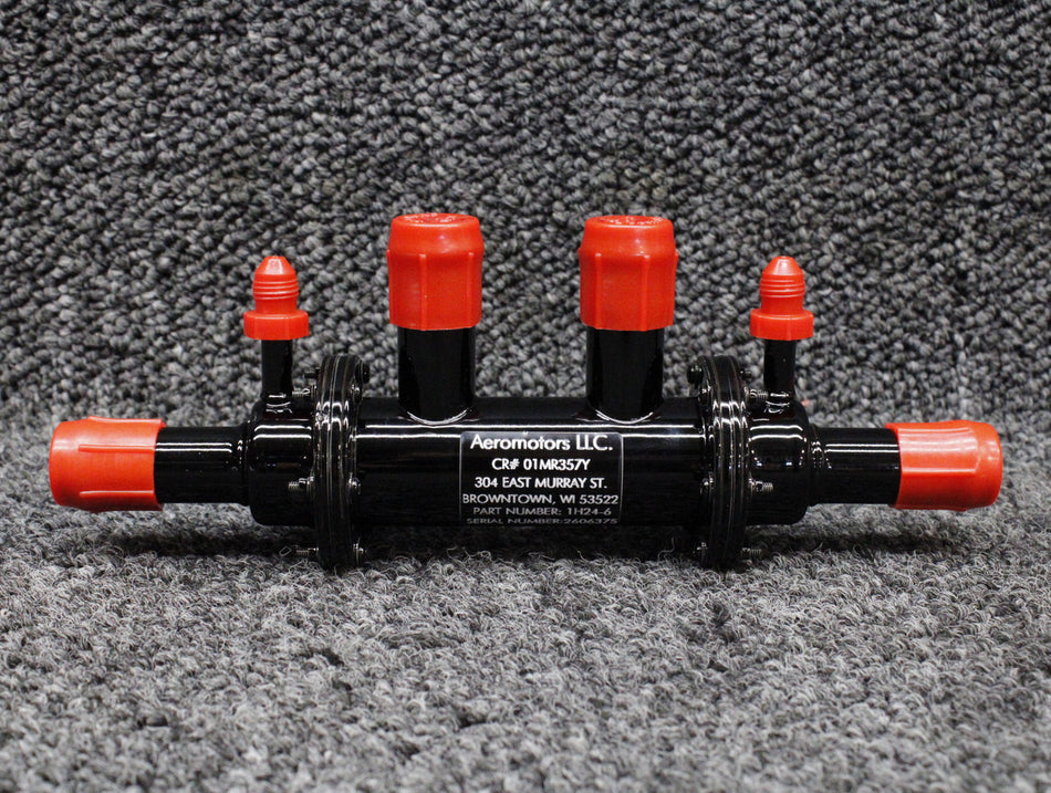 1H24-6 Airborne Vacuum Manifold Overhauled with 8130-3