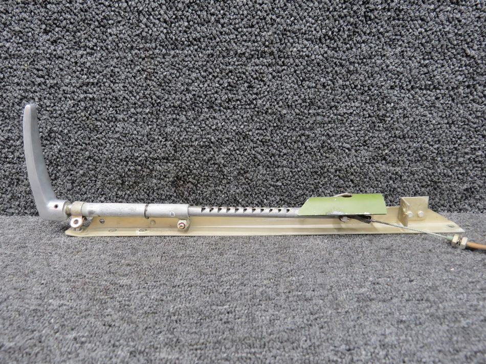 0813150-55, 0713693-2 Cessna 182P Parking Brake Handle Assembly w Support
