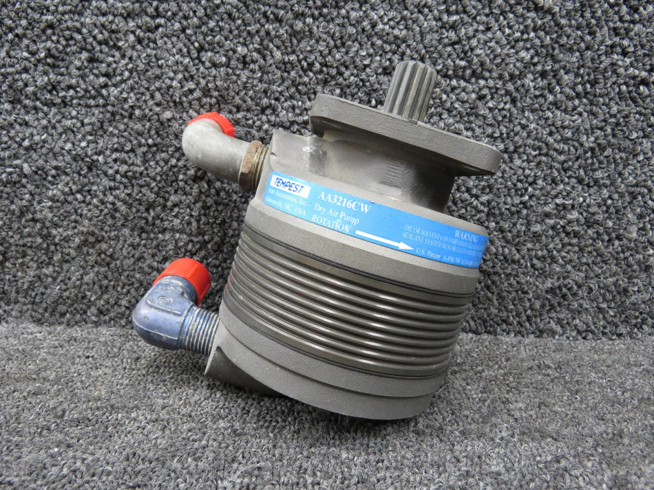 AA3216CW Continental O-470-R Tempest Dry Air Pump (Core, Prop Struck)
