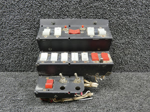 96955-000 Piper PA34-200T Switch Panel Plate Assembly with Switches (Core)