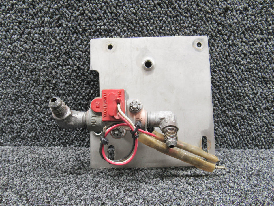201 Aerocommander 680F Floscan Fuel Flow Pressure Assembly with Attaching Plate
