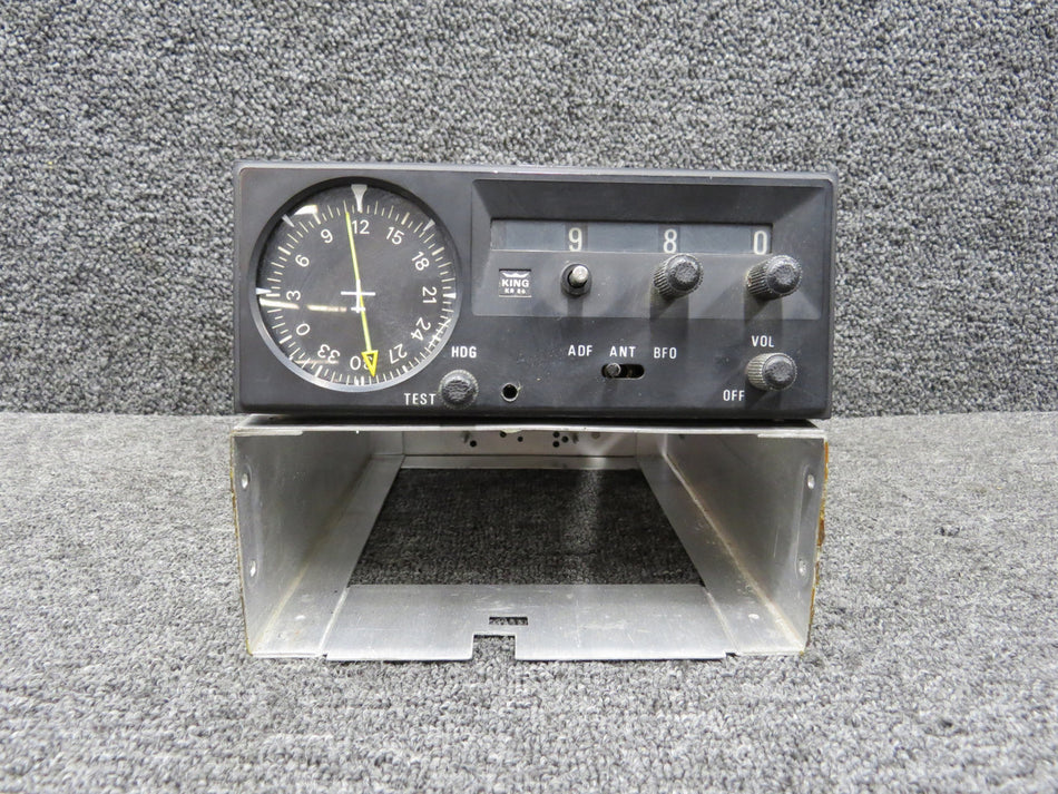 066-1038-00 King Radio KR-86 ADF Receiver with Tray (Volts: 13.75)