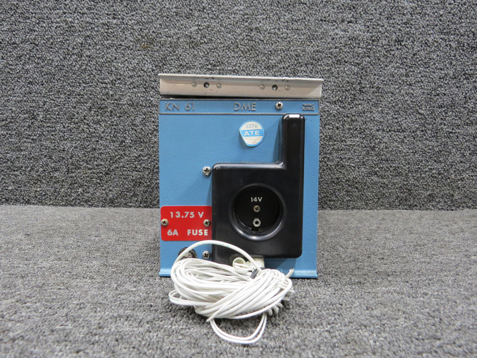 066-1052-00 King Radio KN-61 DME with Mods (Volts: 13.75, Amps: 4.4)