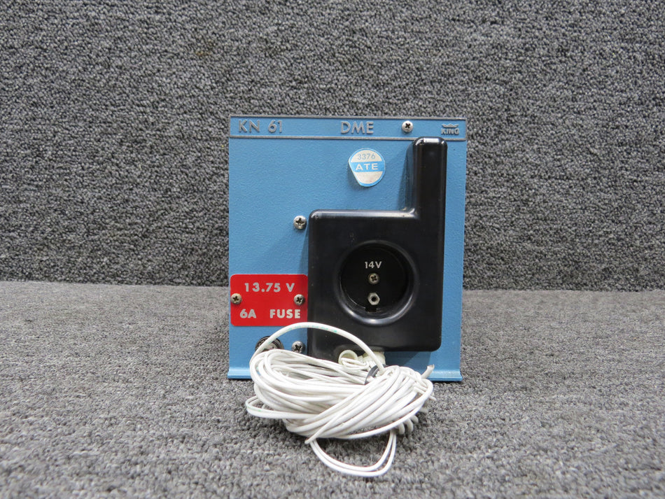 066-1052-00 King Radio KN-61 DME with Mods (Volts: 13.75, Amps: 4.4)