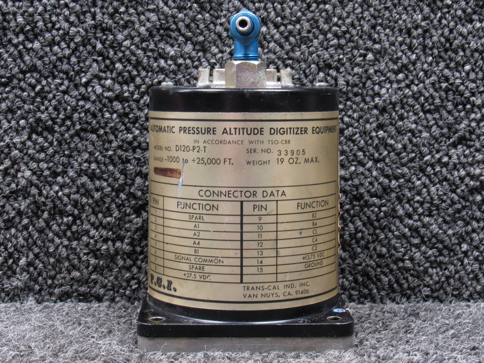 5125-P3 United Instruments Blind Encoder Assembly