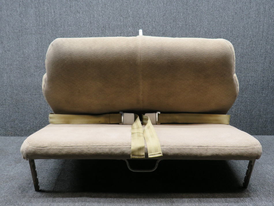 0500104-39, 0500104-51 Cessna 172B Rear Bench Seat Assembly with Seatbelts
