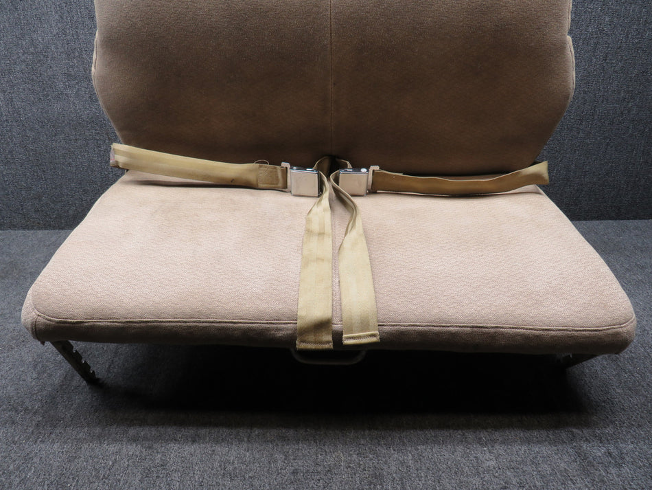 0500104-39, 0500104-51 Cessna 172B Rear Bench Seat Assembly with Seatbelts