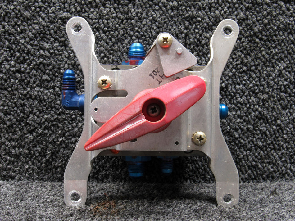 492-289 Piper PA28RT-201T Fuel Selector Valve Assembly