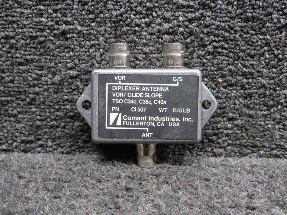 CI-507 Comant Industries VOR Glideslope Diplexer Antenna