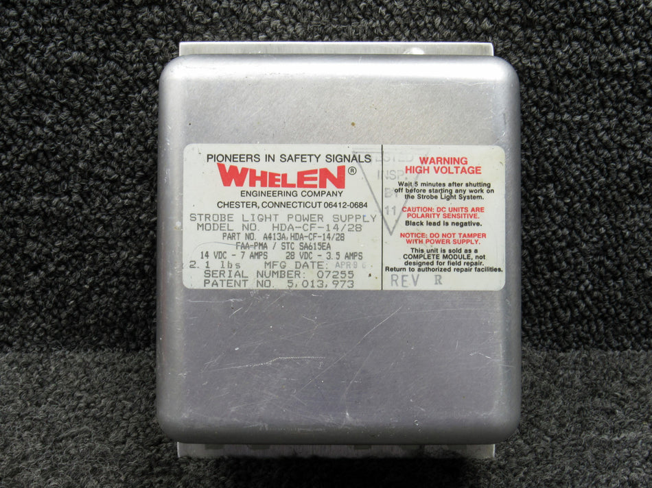 A413A Whelen Strobe Light Power Supply