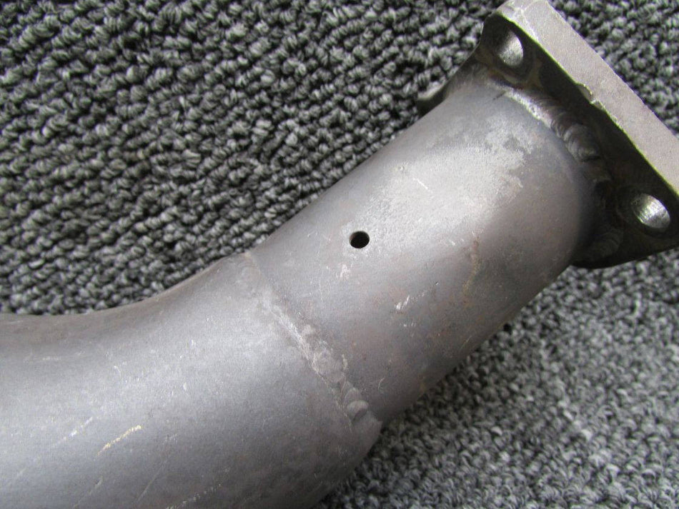 9910295-34 Continental TSIO-520-N Exhaust Riser Forward RH with Probe Hole
