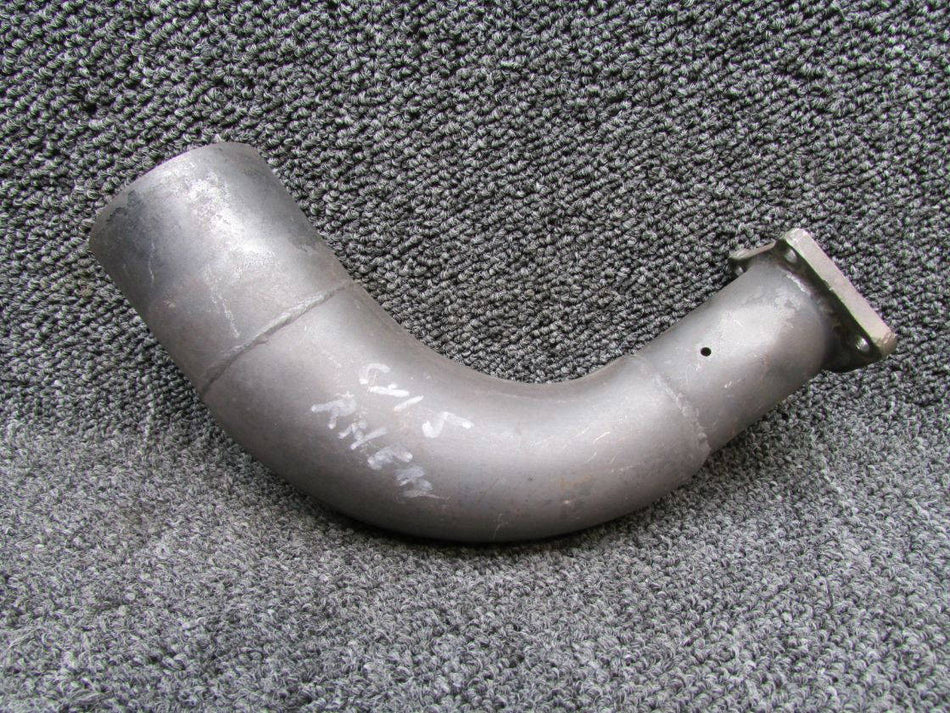 9910295-34 Continental TSIO-520-N Exhaust Riser Forward RH with Probe Hole