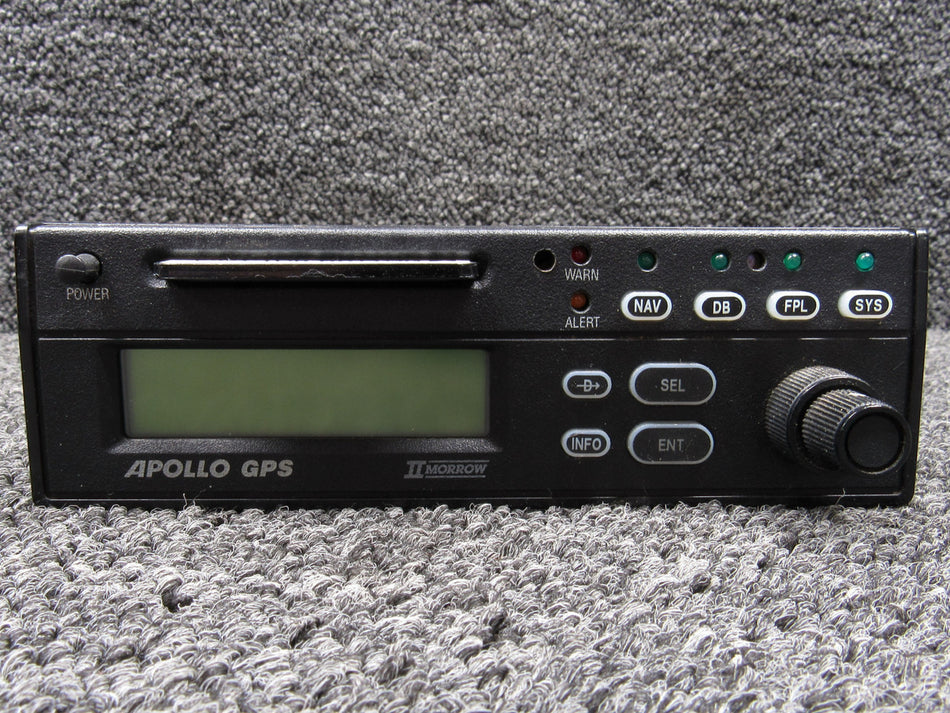 430-6025-000 Apollo II Morrow GPS Radio w Tray, Data Card, and Mods