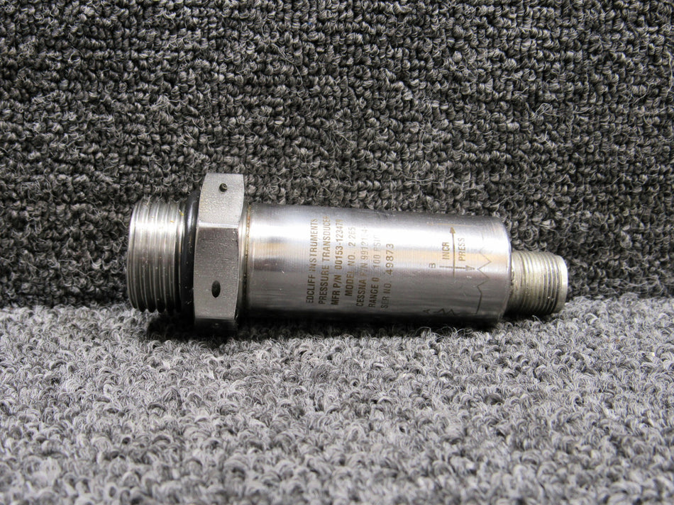 00153-123479 (Alt: 9912164-1) Edcliff 2-265 Pressure Transducer Assembly (Core)