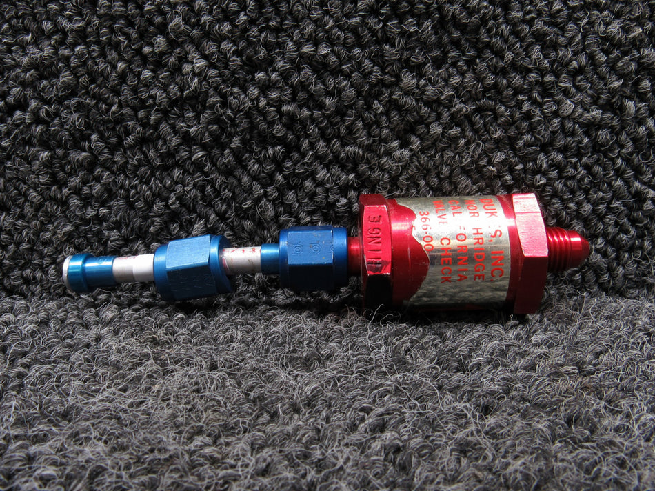 366-00 Dukes Inc Check Valve
