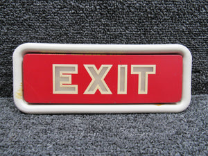 CAN-AC-12A Self Powered Lighting CPI650-1H Exit Sign and Pan Assembly