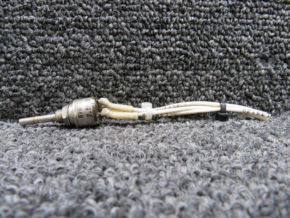 RV6NAYSD252A (Alt: 19-7348) Claro Rheostat Assembly, 2.5K Ohms
