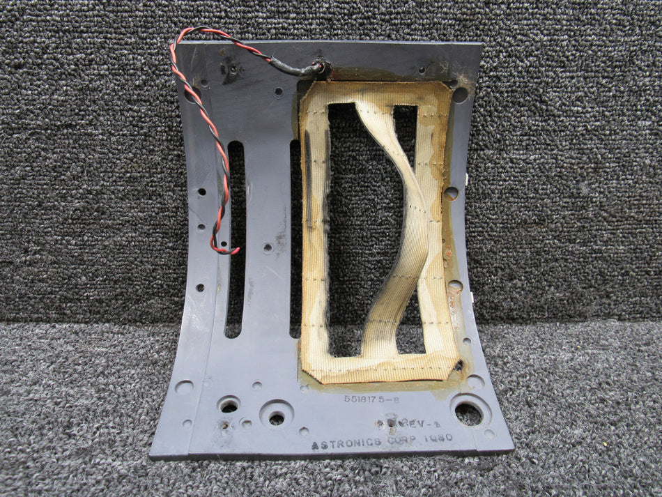 5518175-8 Astronics Corp Control Pedestal Panel Assembly, Lighted