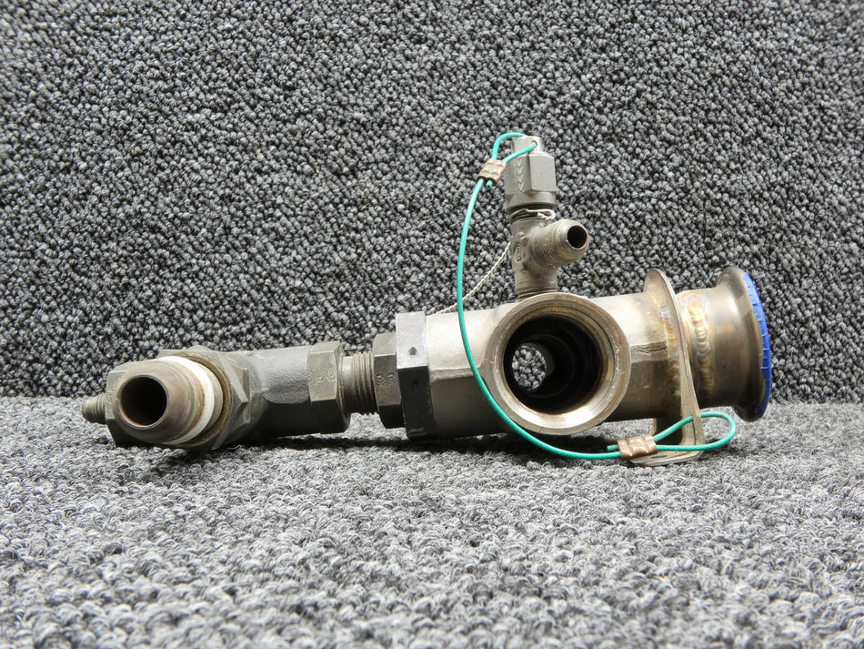 5514120-2, 85300 Cessna 501SP Pneumatic Fitting Assembly with Check Valve