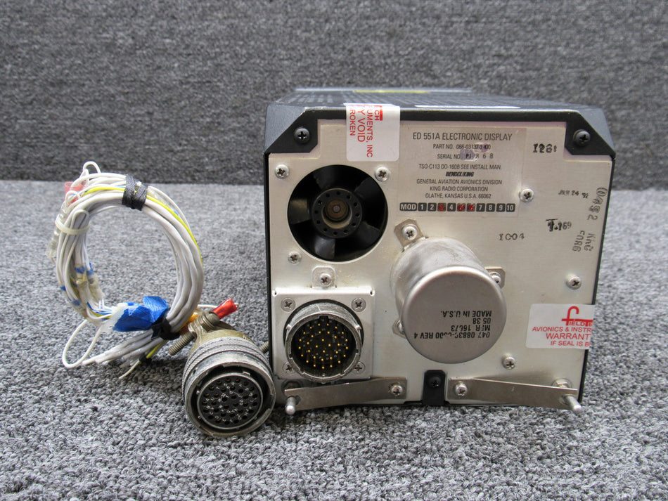 066-03137-3400 Bendix-King ED-551A Electronic Display Unit with Modifications