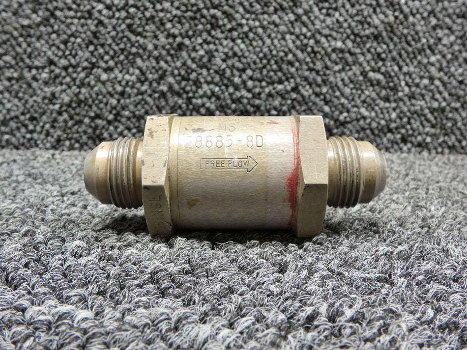 MS28885-8D Teledyne Republic Check Valve