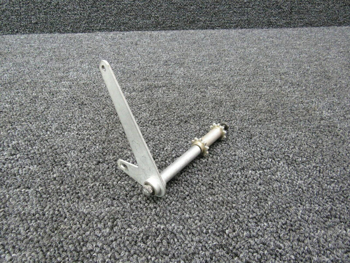 1260433-1 Cessna  T210F Rudder Trim Bell Crank Assembly BAS Part Sales | Airplane Parts