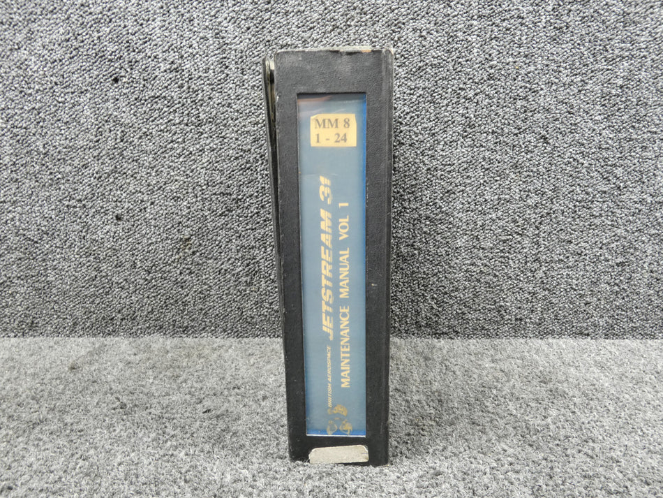 British Aerospace Jetstream 31 Maintenance Manual Volume 1 (Chapter: 1-26)