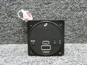 6420093-5 Midcontinent CH93 Digital Clock with Usb Charging Port (22-32V, 84W)