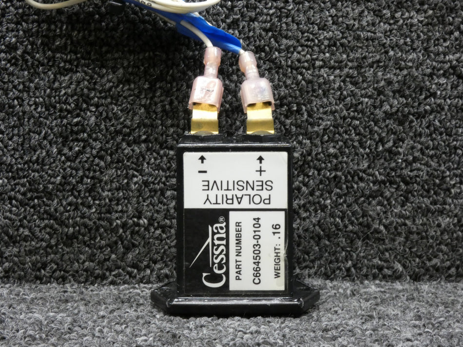 C664503-0104 Cessna Hour Meter Indicator (Volts: 12-24) (Hours: 7285.8)