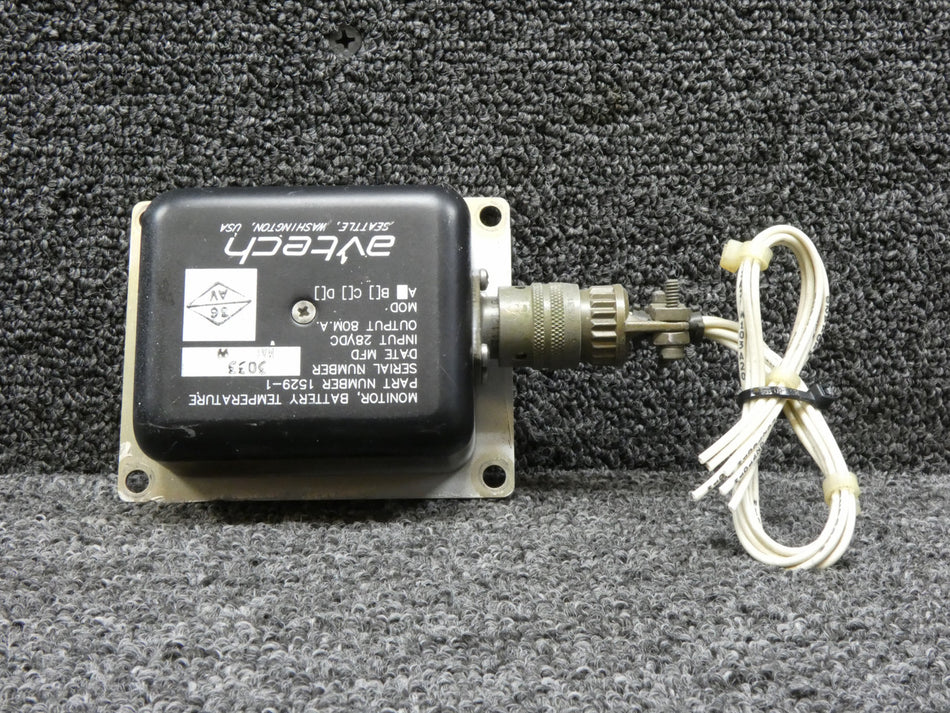 1529-1 Avtech Battery Temperature Monitor with Modifications (Volts: 28)
