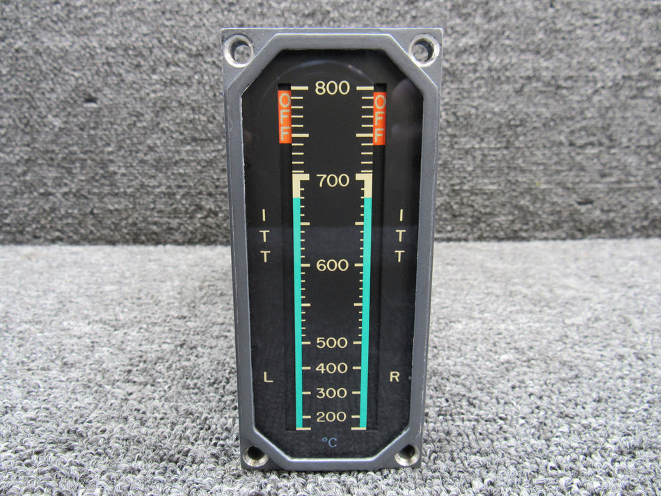 VSDL-0C419A (Alt: 9912147-4) U.S. Gauge Interturbine Temperature Indicator (28V)