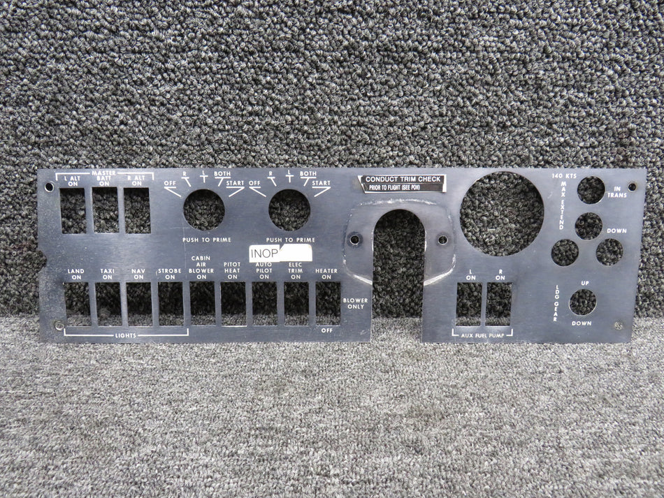 105-320012-5 Beechcraft 76 Instrument Panel Cover LH