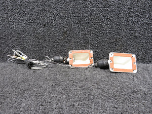 2LA005-109-00 (Alt: D8095) Saab 340 Dome Light Assembly (28V)