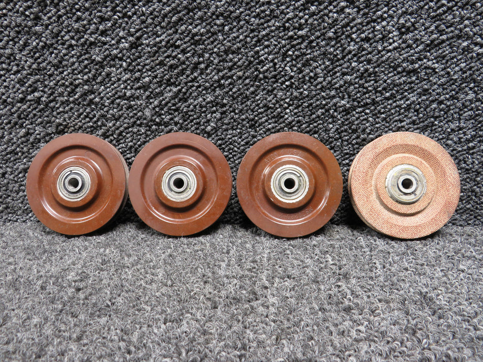 MS20220-2 Beechcraft 58 Rudder Tab Cable Pulley (Set of 4)