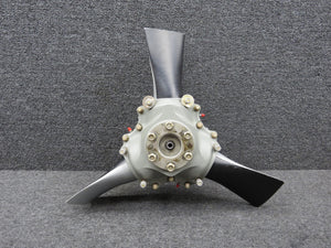 HC-C3YF-1RF Hartzell 3-Blade Prop Hub Assembly with Logs (Core, Prop Struck)
