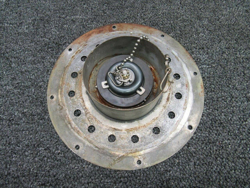 0721303-8, 0721303-7 Cessna 320 Shaw Aero Fuel Cap & Adapter Assy