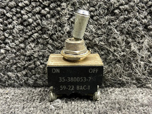 35-380053-7 Beechcraft Two Position Toggle Switch