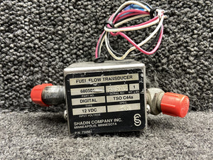 680501 Lycoming TIO-541-E1A4 Shadin Fuel Flow Transducer Assembly (12V)
