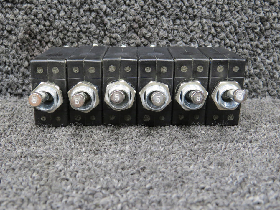 W31-X2M1G-5 Tyco Electronics Circuit Breaker Switch Set (Amps: 5)