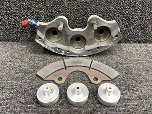 061-05201 Cleveland Brake Caliper Housing w Pistons & Pressure Plate
