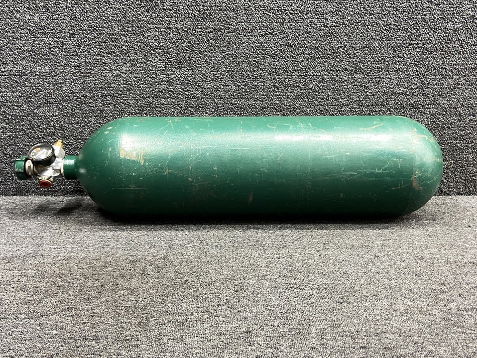 6350A27-0C Avox Oxygen Bottle with Regulator & Indicator