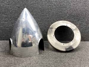 D3273 (Use: D3273P) Beechcraft 60 Three Blade Propeller Spinner w Aft Bulkhead