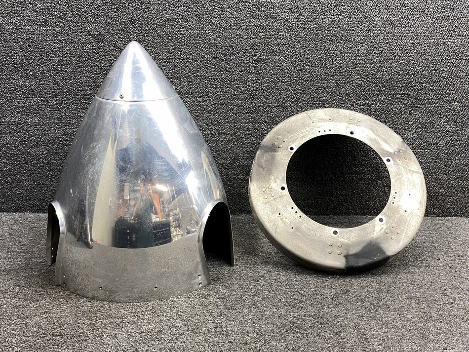 D3273 (Use: D3273P) Beechcraft 60 Three Blade Propeller Spinner w Aft Bulkhead