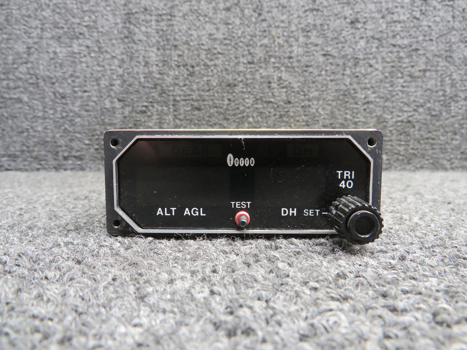 0900-3040-00 Terra TRI-40 Radar Altimeter System with Mod (Volts: 22-33)