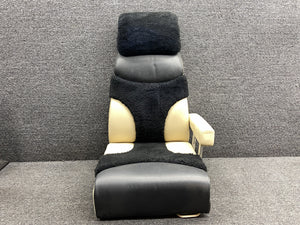60-530012-602 Beechcraft 60 Co-Pilot Seat Assembly w Armrest & Headrest