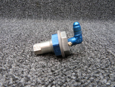 2416008-1 Cessna 182T Fuel Drain Fitting W/ Elbow BAS Part Sales | Airplane Parts