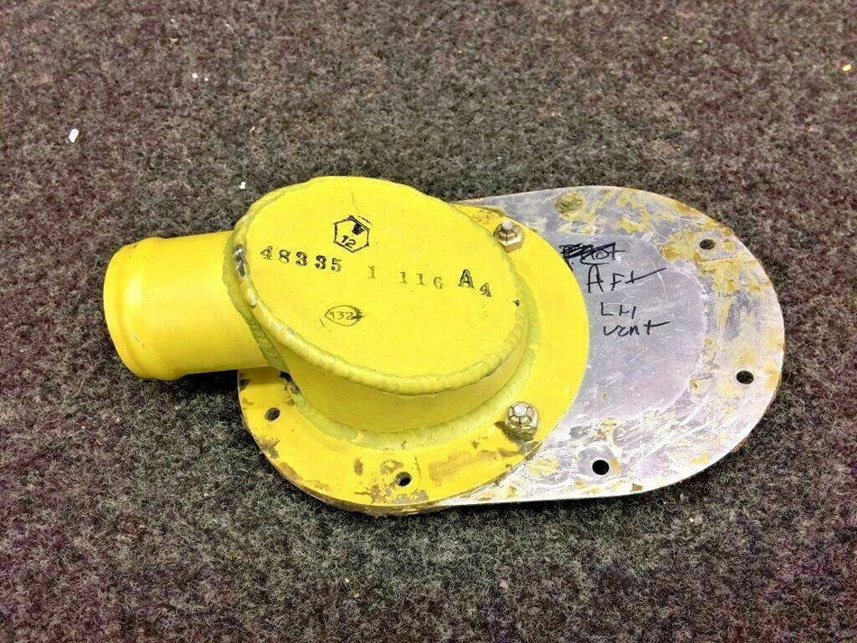 48427-4 / 48335-1 Rockwell 112 Valve Cabin Air RH W/ Transition